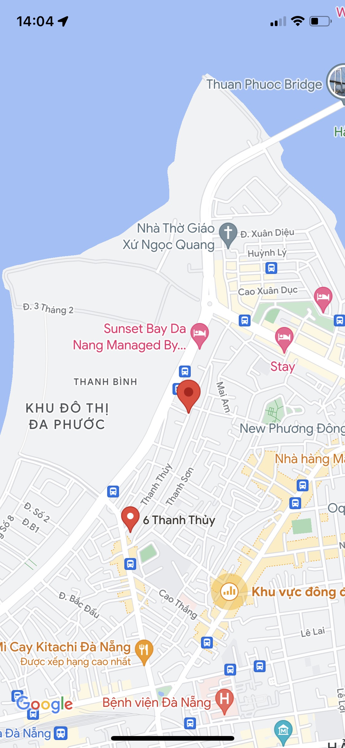 Bán nhà 2 mặt tiền Đường Thanh Thủy, Hải Châu gần biển Nguyễn Tất Thành , DT: 11m x 10m