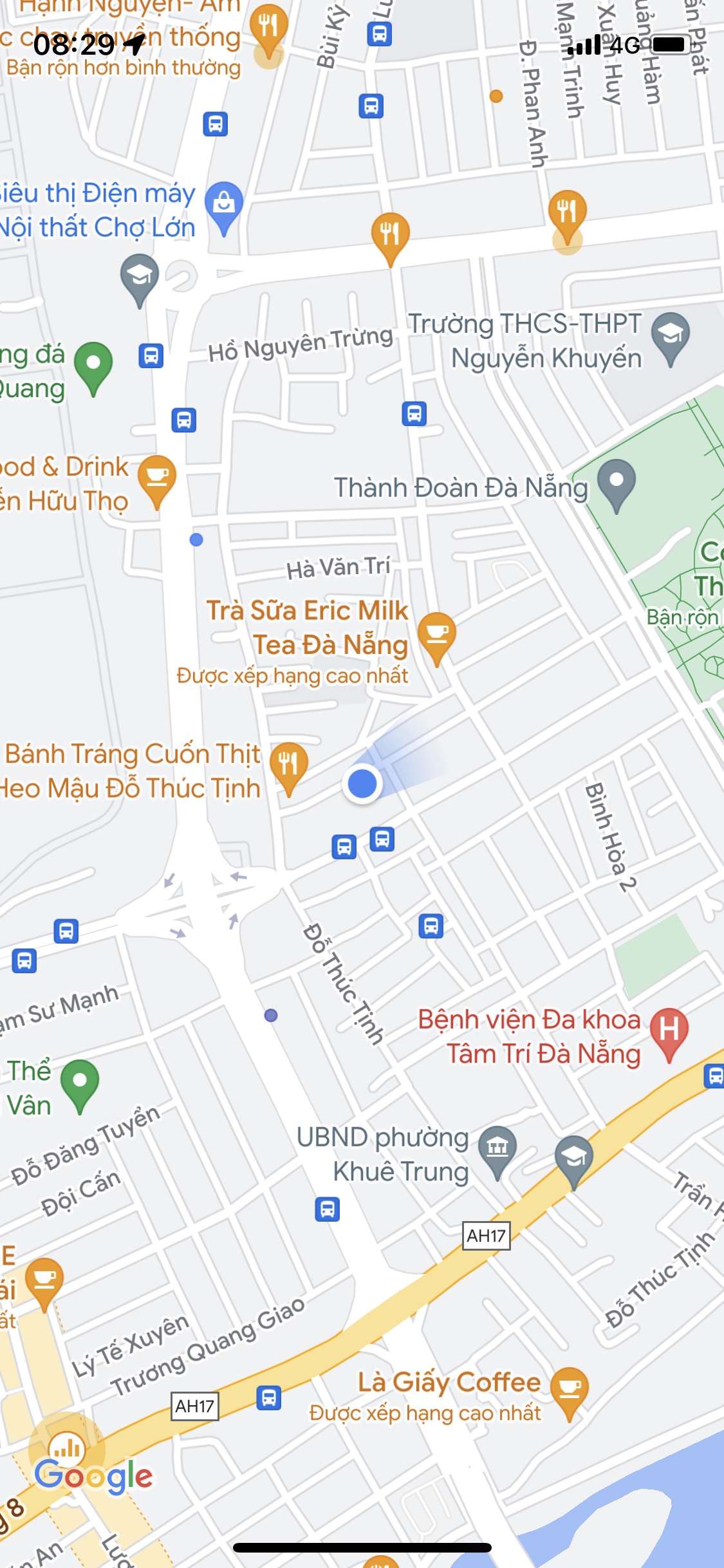 Bán đất mặt tiền Đường Hoàng Dư Khương, Phường Khuê Trung, Cẩm Lệ, Đà Nẵng diện tích 100m2  giá 4.9 Tỷ