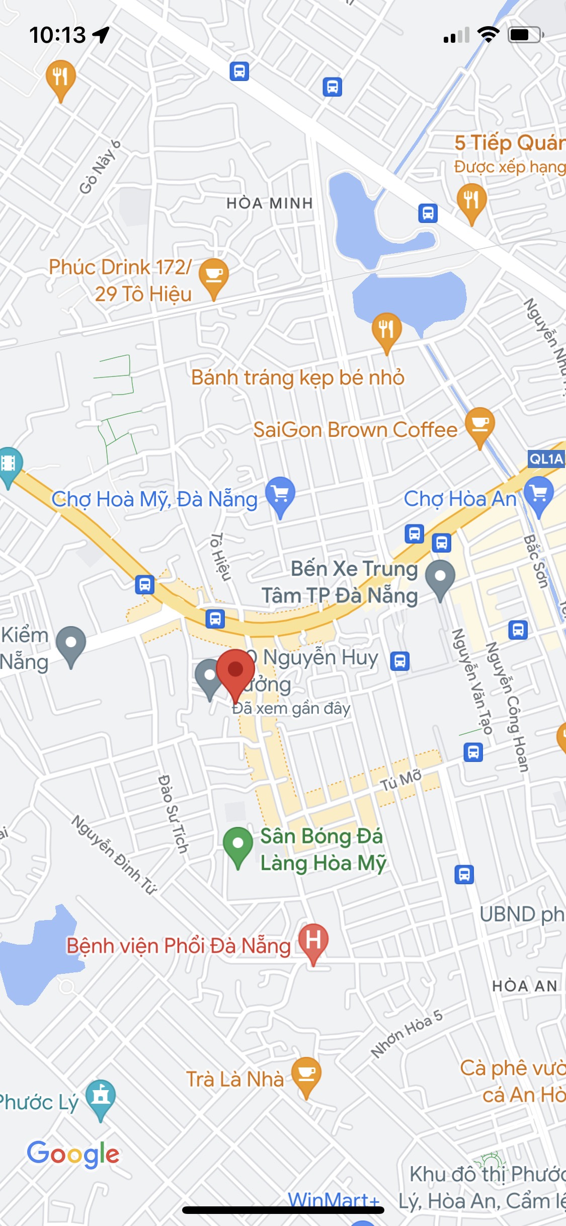 Bán đất kiệt 40 đường ô tô Nguyễn Huy Tưởng, gần chợ, bến xe TTĐN, DT 163m2. Giá 2 tỷ 5 TL