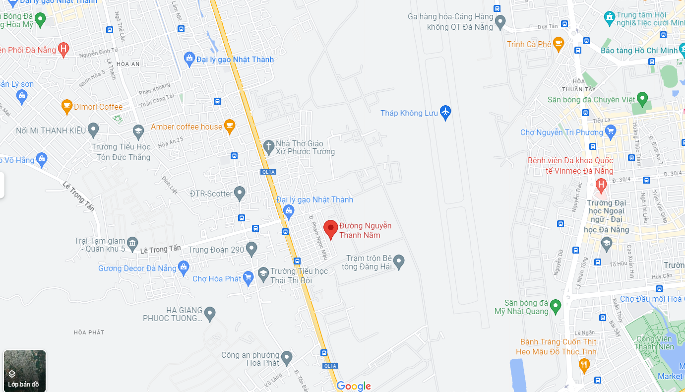 Bán đất mặt tiền đường Nguyễn Thanh Năm, Quận Thanh Khê. 78m2 giá chỉ 2 tỷ 7