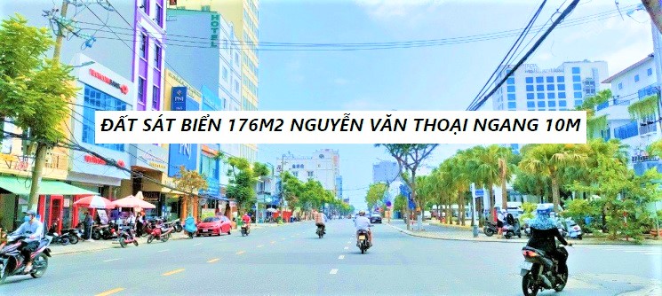 CẶP ĐẤT 176M2 SÁT BIỂN kiệt OTO SIÊU RỘNG Nguyễn Văn Thoại Sơn Trà