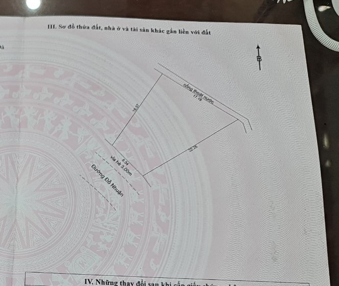 Bán đất mặt tiền Đường Đỗ Nhuận, Phường Hòa Minh, Liên Chiểu, Đà Nẵng diện tích 251m2  giá 7.65 Tỷ