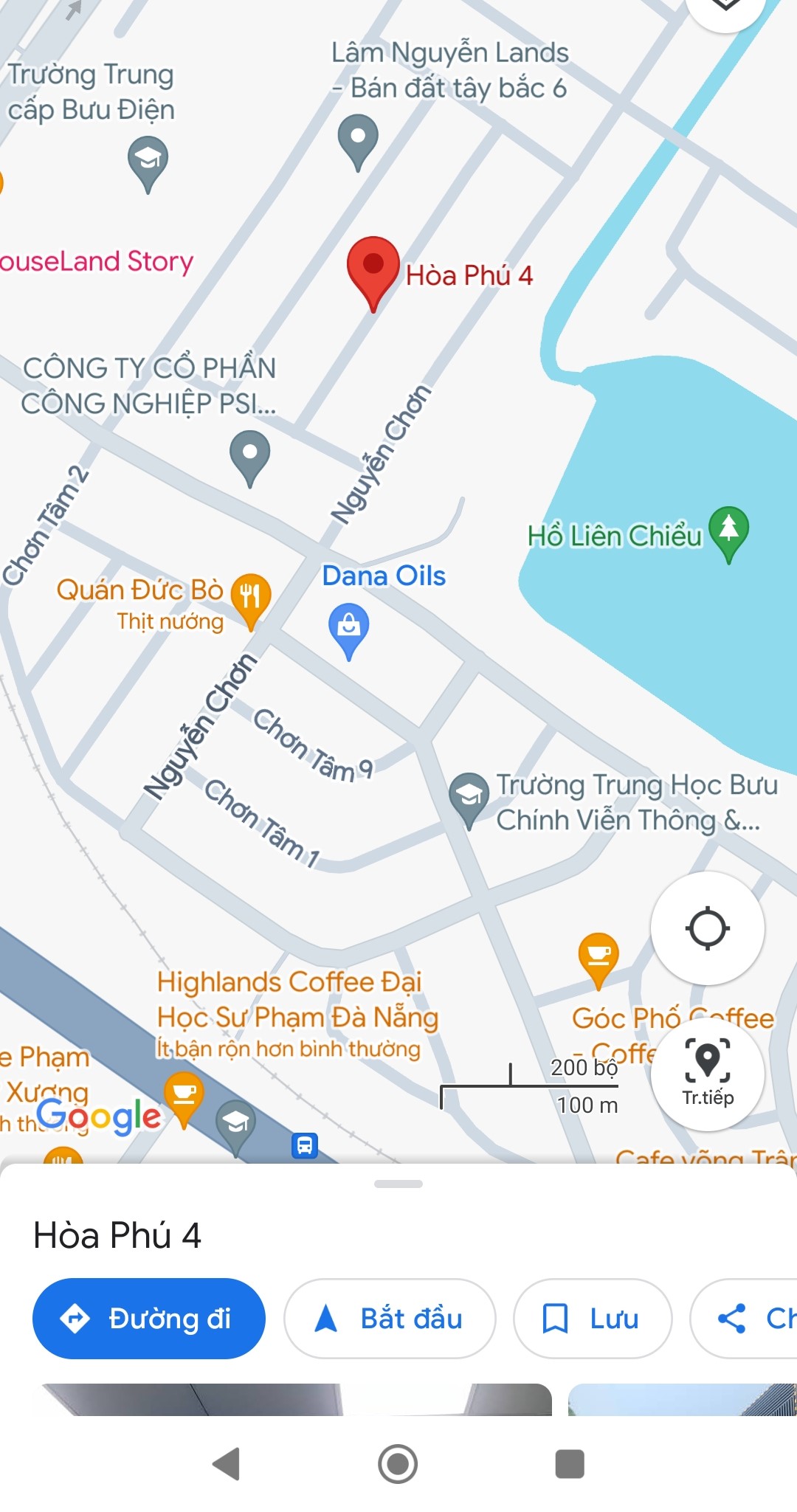Bán đất mặt tiền đường 5m5 Hòa Phú 4 - Hòa Minh - Liên Chiểu - Đà Nẵng - giá chỉ 2 tỷ 7 TL