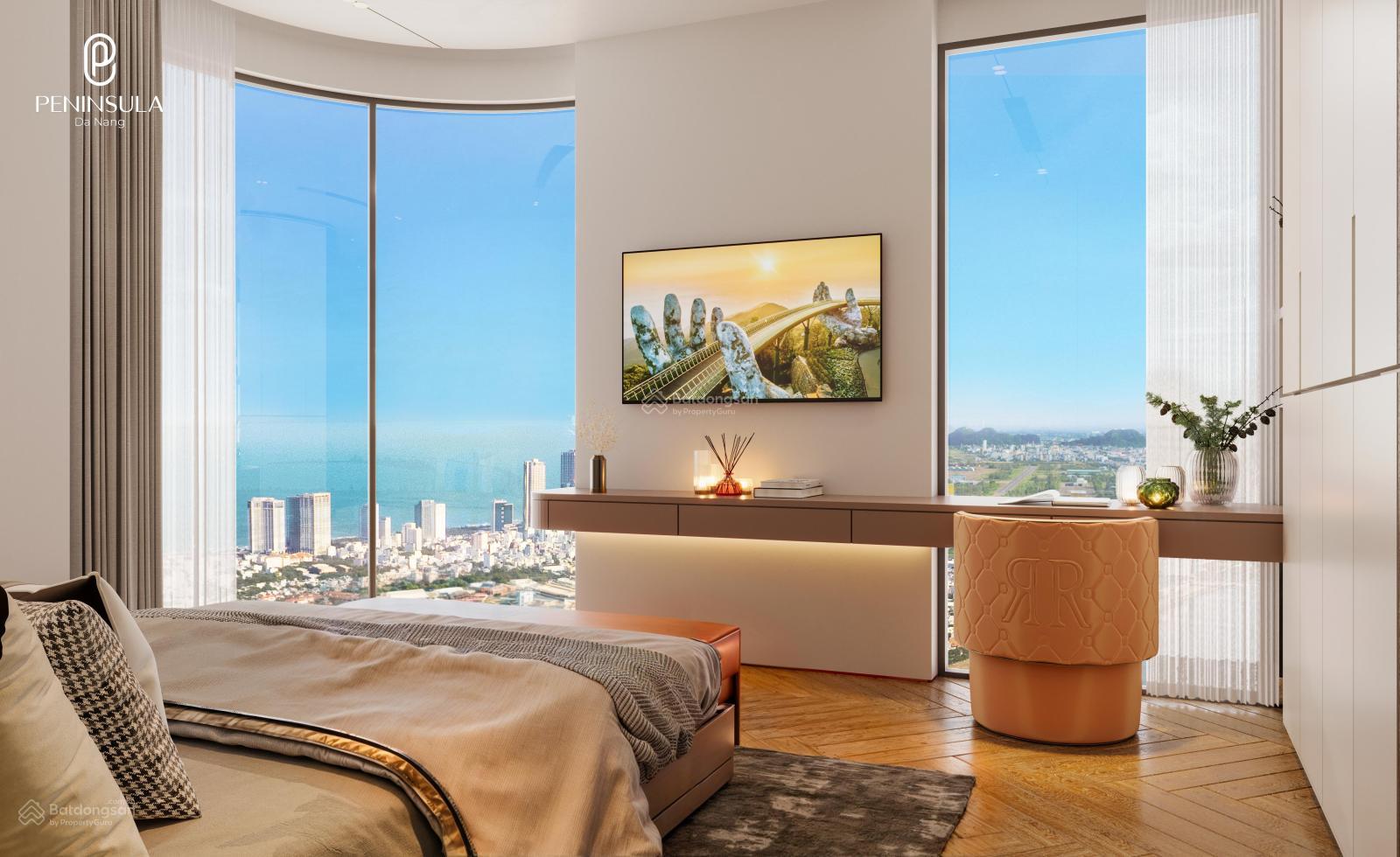 Bán gấp căn 2 ngủ toà P2 – tầng 19 – trục 01 tại Peninsula, giá hơn 4 tỷ