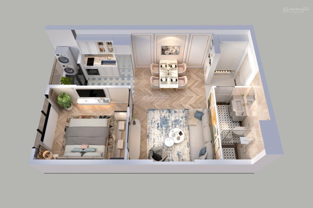 Độc quyền căn 1PN toà S4 Hudson Place - view sông Hàn, HTLS 0% 24 tháng CK lên đến 15%