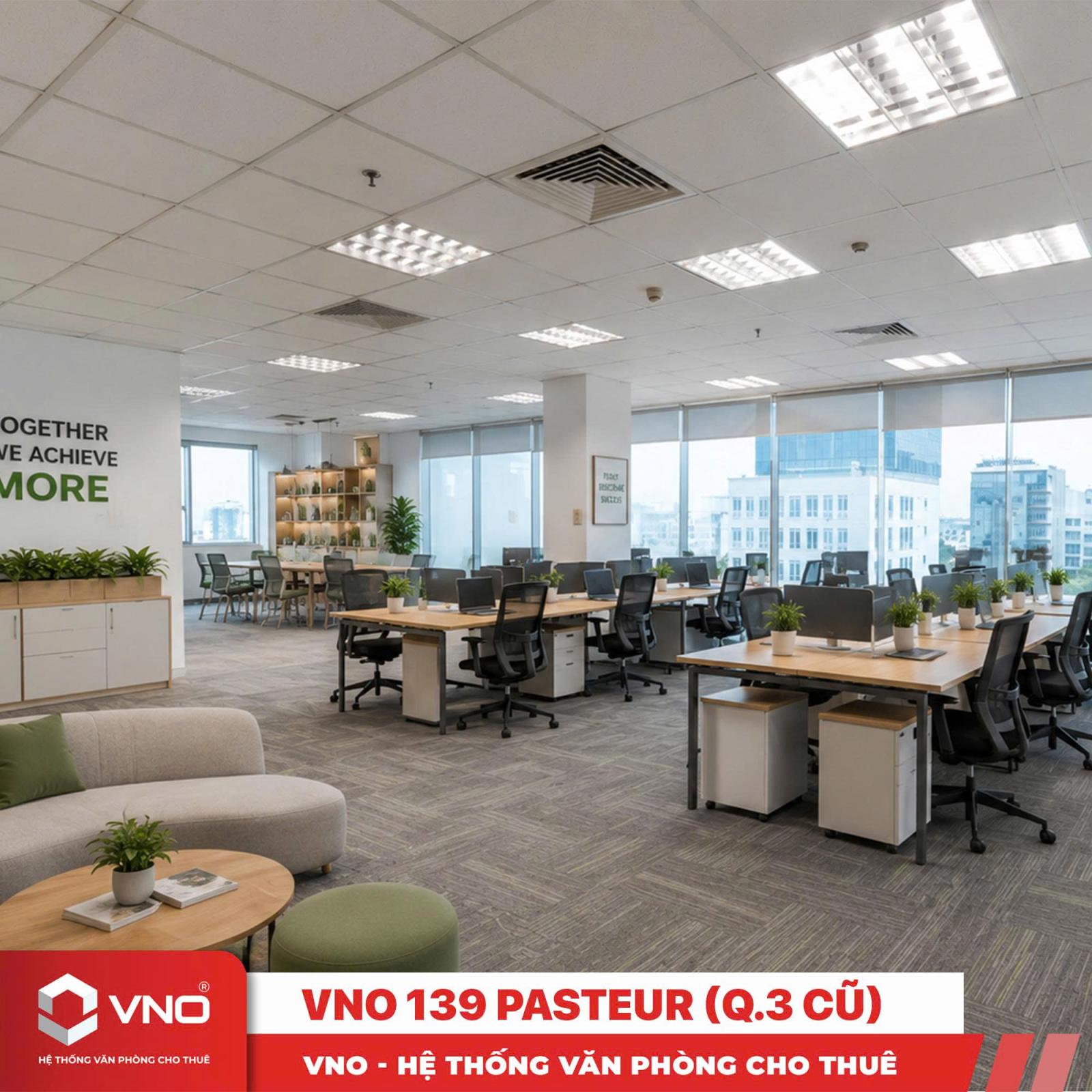 Văn phòng quận 3 diện tích 280 mét vuông, vị trí vàng, tòa nhà mới hiện đại
