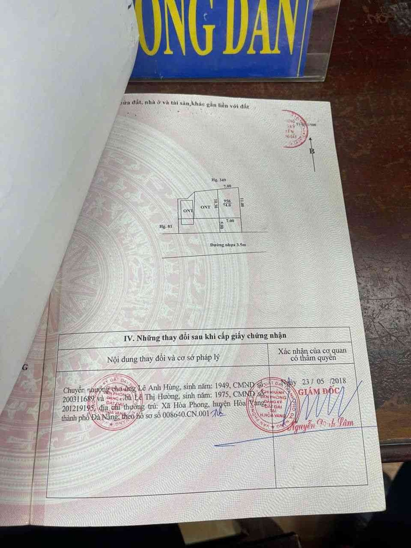 Bán nhà riêng tại Xã Hòa Phú, Hòa Vang, Đà Nẵng giá 3 Tỷ