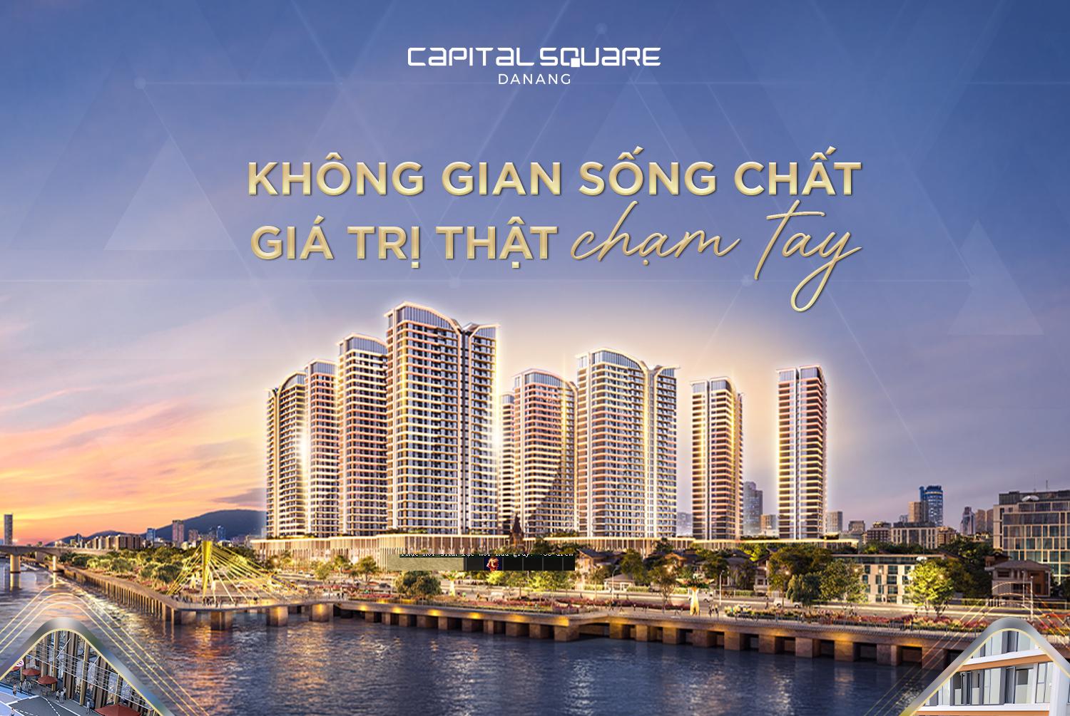 Tập Đoàn BRG mở bán Toà Capital Square view trực diện Sông Hàn ngay cạnh VinCom Đà Nẵng